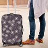 Dandelion Print Pattern Luggage Cover Protector-grizzshop