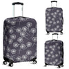 Dandelion Print Pattern Luggage Cover Protector-grizzshop