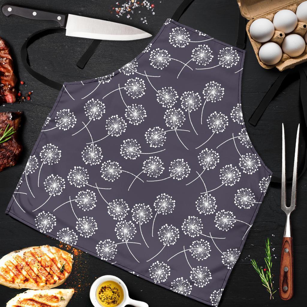 Dandelion Print Pattern Men's Apron-grizzshop