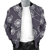 Dandelion Print Pattern Men's Bomber Jacket-grizzshop