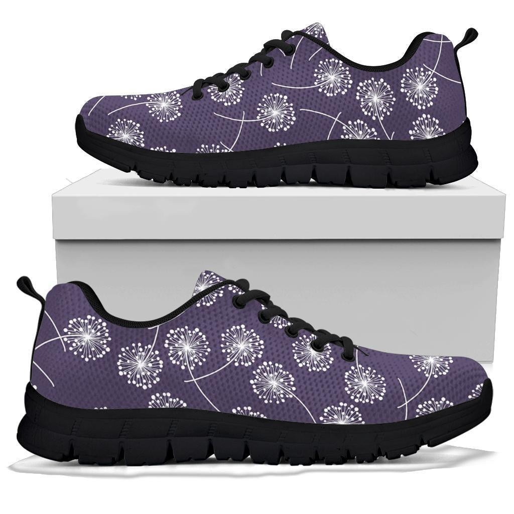 Dandelion Print Pattern Sneaker Shoes For Men Women-grizzshop