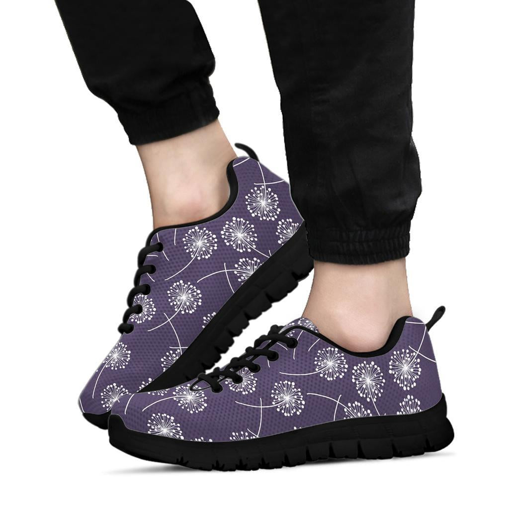 Dandelion Print Pattern Sneaker Shoes For Men Women-grizzshop