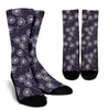 Dandelion Print Pattern Unisex Crew Socks-grizzshop