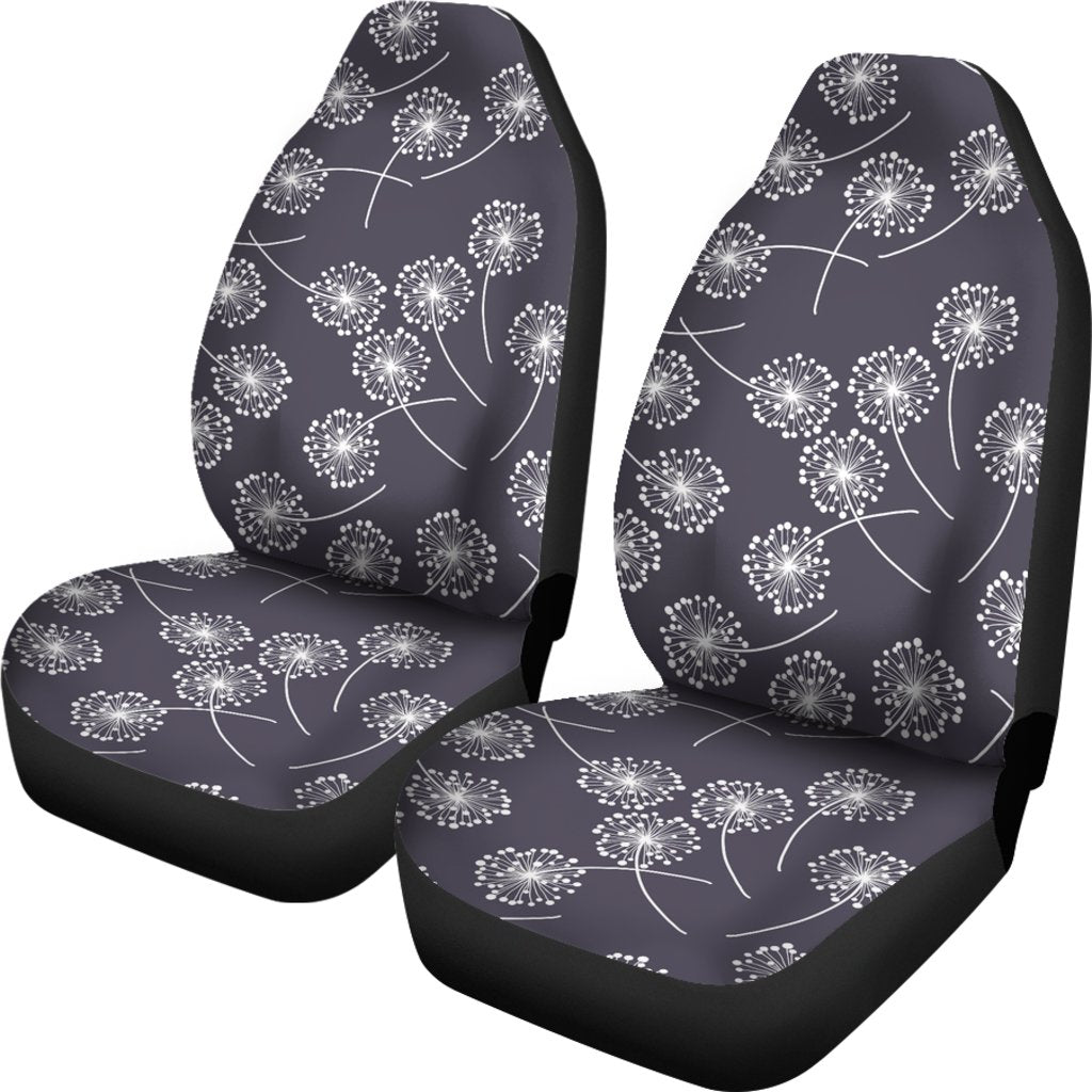 Dandelion Print Pattern Universal Fit Car Seat Covers-grizzshop