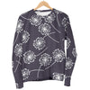 Dandelion Print Pattern Women's Sweatshirt-grizzshop