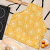 Dandelion Yellow Pattern Print Women's Apron-grizzshop