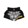 Dark Angel Of Death Print Muay Thai Boxing Shorts-grizzshop