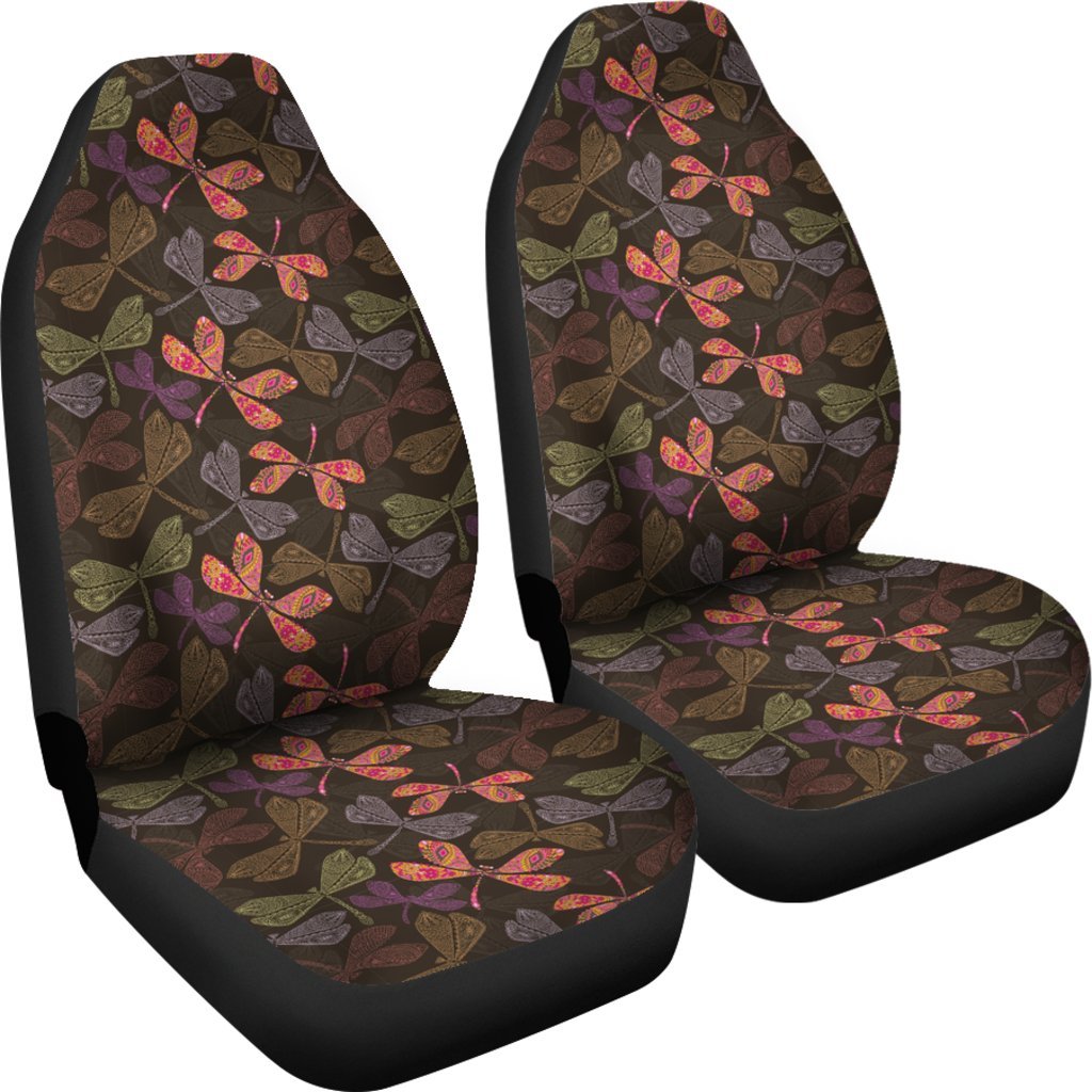 Dark Dragonfly Car Seat Cover Car Seat Universal Fit-grizzshop