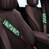 Dark Green Camo And Camouflage Print Car Seat Belt Cover-grizzshop