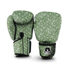 Dark Green Paisley Bandana Print Boxing Gloves-grizzshop