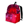 Dark Red Tie Dye Backpack-grizzshop