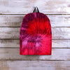 Dark Red Tie Dye Backpack-grizzshop