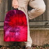 Dark Red Tie Dye Backpack-grizzshop