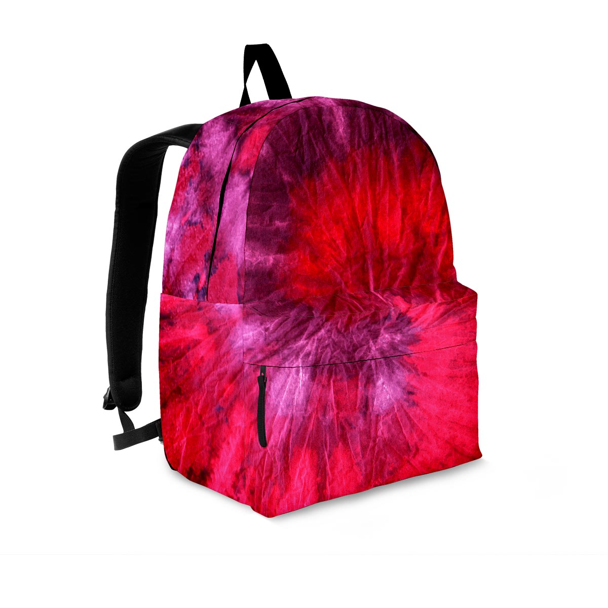 Dark Red Tie Dye Backpack-grizzshop