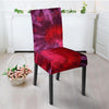 Dark Red Tie Dye Chair Cover-grizzshop