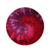 Dark Red Tie Dye Round Rug-grizzshop