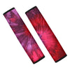 Dark Red Tie Dye Seat Belt Cover-grizzshop