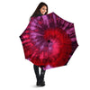 Dark Red Tie Dye Umbrella-grizzshop