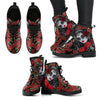 Day Of The Dead Women's Leather Boots-grizzshop
