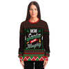 Dear Santa Define Naughty Ugly Christmas Sweater-grizzshop