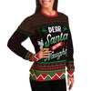 Dear Santa Define Naughty Ugly Christmas Sweater-grizzshop