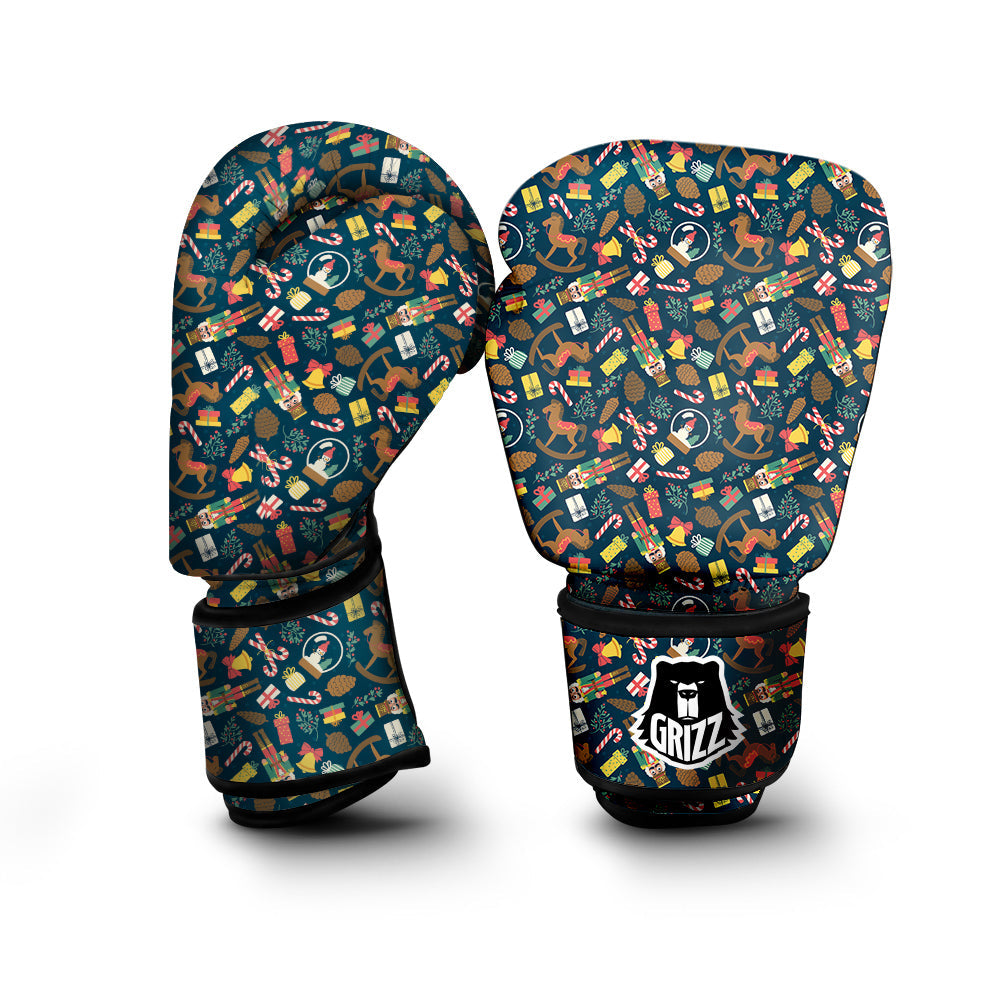 Decorations Christmas Print Pattern Boxing Gloves-grizzshop