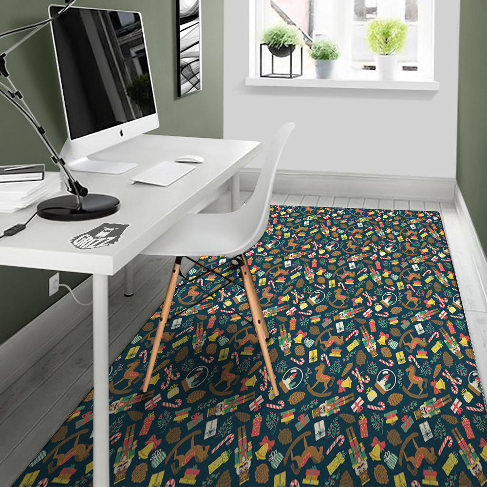 Decorations Christmas Print Pattern Floor Mat-grizzshop