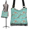 Deer Blossom Tree Pattern Print Crossbody Bags-grizzshop