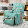 Deer Blossom Tree Pattern Print Recliner Cover-grizzshop