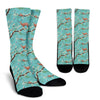 Deer Blossom Tree Pattern Print Unisex Crew Socks-grizzshop