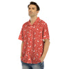 Deer Christmas Print Pattern Men's Hawaiian Shirt-grizzshop