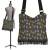 Deer Christmas Tree Pattern Print Crossbody Bags-grizzshop