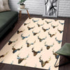 Deer Pattern Print Floor Mat-grizzshop