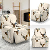 Deer Pattern Print Recliner Cover-grizzshop