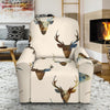 Deer Pattern Print Recliner Cover-grizzshop