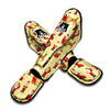 Deer Santa Claus Print Pattern Muay Thai Shin Guards-grizzshop