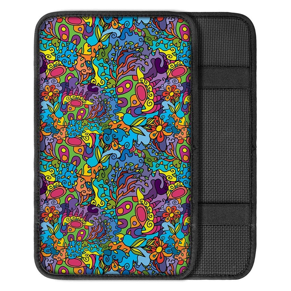 Demon Psychedelic Car Console Cover-grizzshop