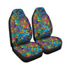 Demon Psychedelic Car Seat Covers-grizzshop