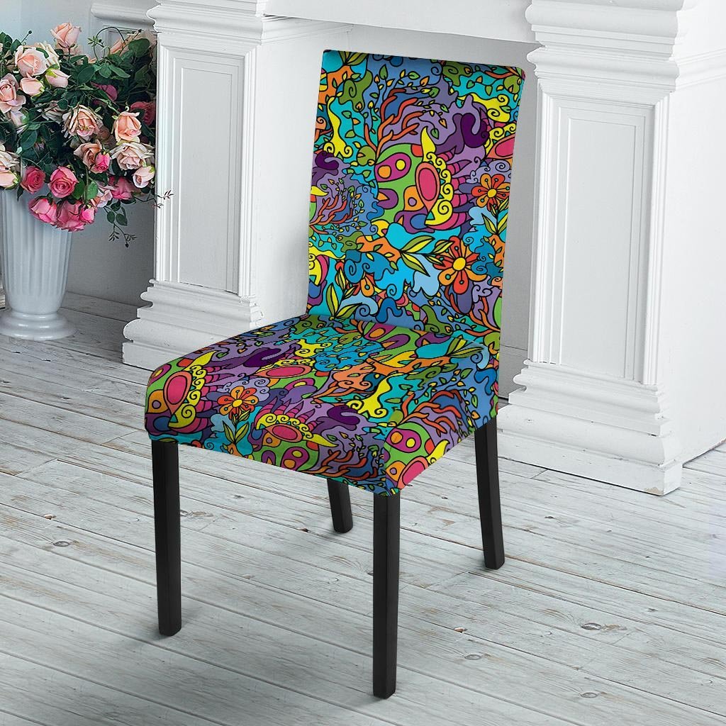 Demon Psychedelic Chair Cover-grizzshop