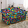 Demon Psychedelic Loveseat Cover-grizzshop