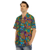 Demon Psychedelic Men’s Hawaiian Shirt-grizzshop