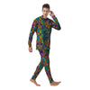 Demon Psychedelic Men's Pajamas-grizzshop