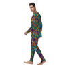 Demon Psychedelic Men's Pajamas-grizzshop