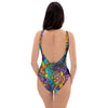 Demon Psychedelic One Piece Swimsuite-grizzshop