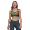 Demon Psychedelic Sports Bra-grizzshop