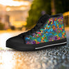 Demon Psychedelic Women's High Top Shoes-grizzshop