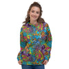 Demon Psychedelic Women's Hoodie-grizzshop