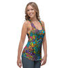 Demon Psychedelic Women's Racerback Tank Top-grizzshop