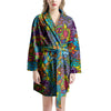 Demon Psychedelic Women's Robe-grizzshop