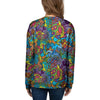 Demon Psychedelic Women's Sweatshirt-grizzshop